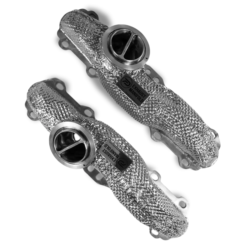 High-flow Exhaust Manifolds for the entire 4.0 TFSI EA825 engine platform.